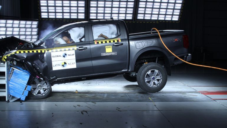 Producida en Argentina, la Ford Ranger destacó en las pruebas de Latin NCAP de diciembre de 2024. Producida en Argentina, la Ford Ranger destacó en las pruebas de Latin NCAP de diciembre de 2024.