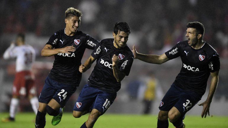 Independiente perdía por un gol en contra de Gigliotti. Lo dio vuelta en la última gracias a Erviti.