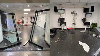 Destrozos en TN y eltrece, tras el fallo que dictaminó la prisión para Cristina Fernández de Kirchner Destrozos en TN y eltrece, tras el fallo que dictaminó la prisión para Cristina Fernández de Kirchner