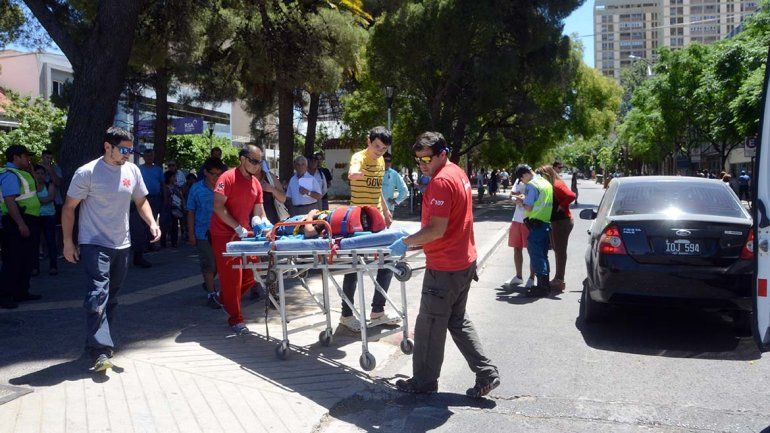 Un nene fue atropellado en Avenida Argentina e Independencia