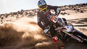 Santiago Rostan, el representante neuquino en el Rally Dakar. Santiago Rostan, el representante neuquino en el Rally Dakar.
