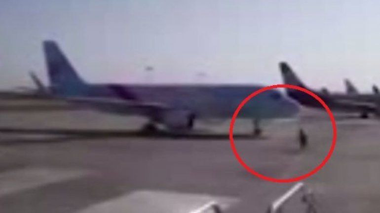 El incidente ocurrió en el aeropuerto de Mongolia Interior.