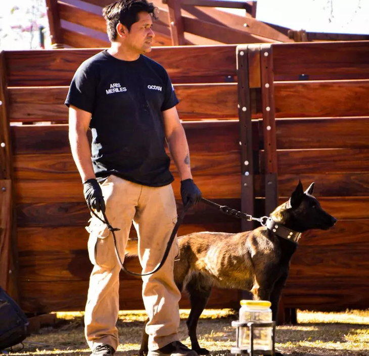 La cinotecnia aplicada al agro optimiza la bioseguridad y protege la exportación de cítricos. Foto: INTA