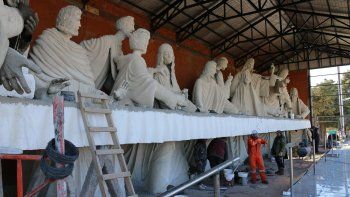 Cutral Co monumento La Ultima Cena (7).JPG
