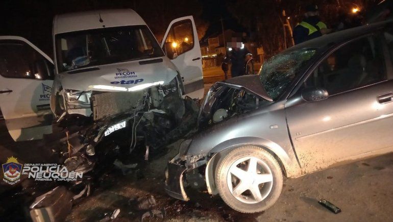 Un bebé de 6 meses murió en un fuerte choque con petroleros en la Ruta 7