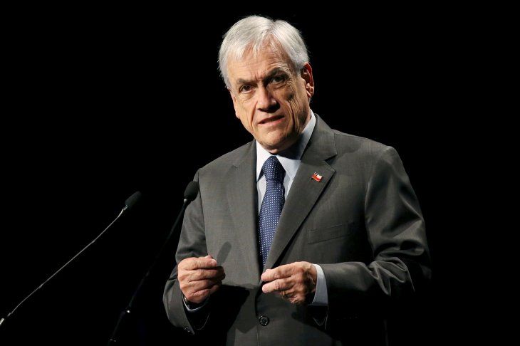 Foto de archivo. El presidente Sebastián Piñera en un discurso durante la inauguración del congreso empresarial ENADE en Santiago. Sntiago, Chile, 29 de enero de 2020. REUTERS/Edgard Garrido/
