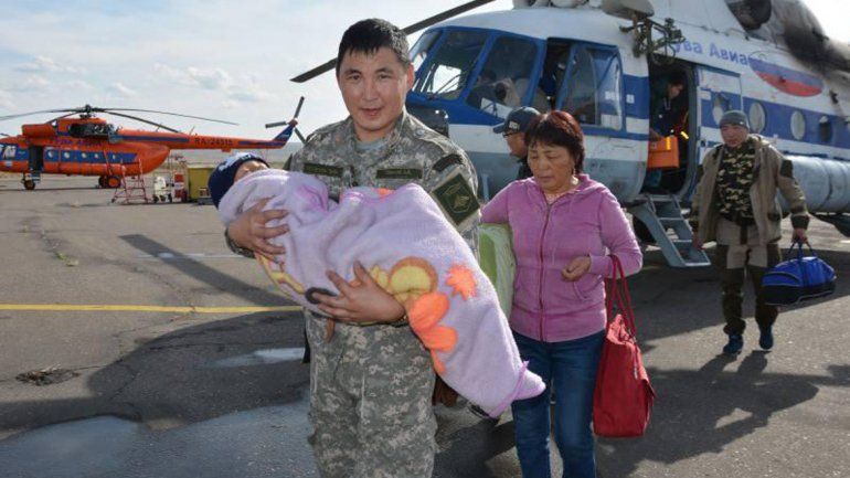 Se había montado un gigantesco operativo de rescate para salvar a Tserin.