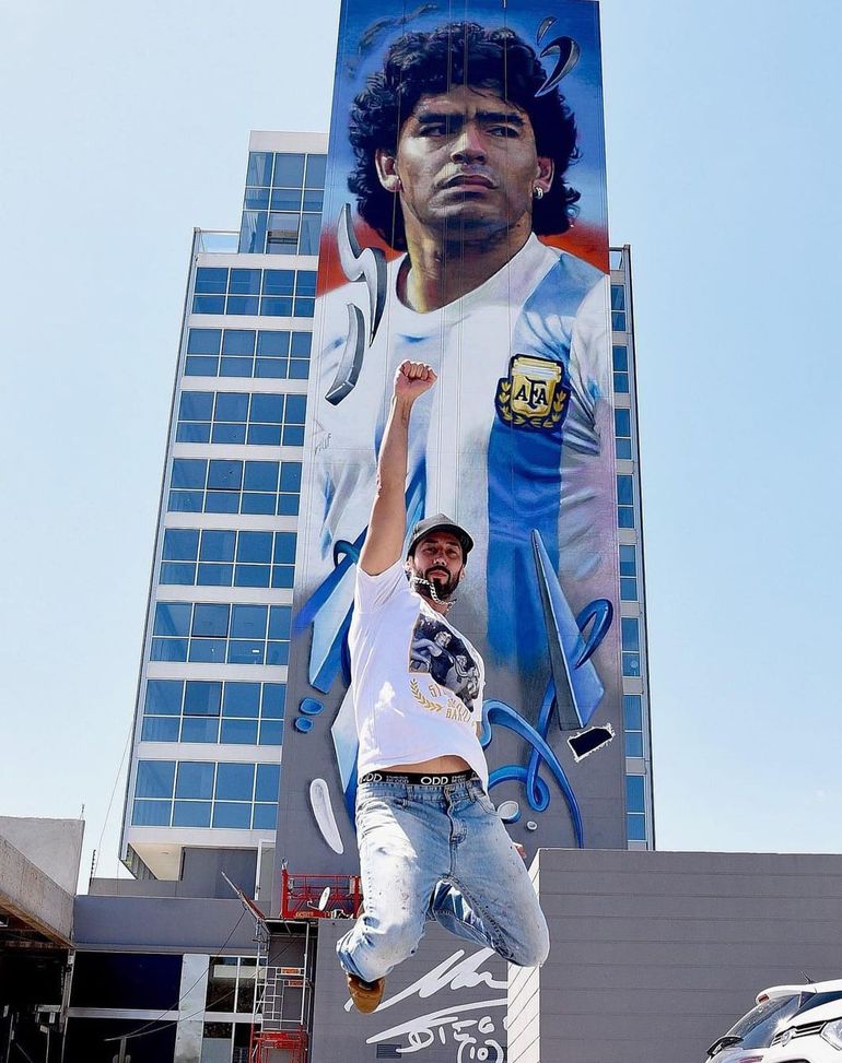 El homenaje más alto a Diego