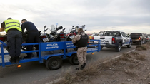 Operativo de seguridad en la vía pública. Operativo de seguridad en la vía pública.