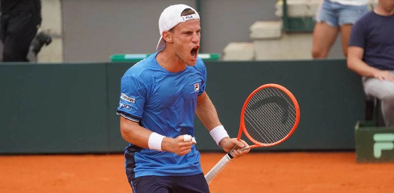 Viral: así festejó el Peque Schwartzman su ingreso al US Open, el último Grand Slam de su carrera