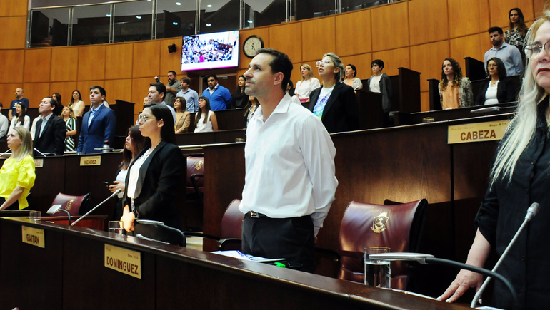 Los diputados del MPN fueron convocados por Rolando Figueroa.