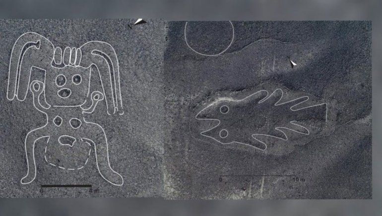 Descubrieron nuevos geoglifos en Nazca