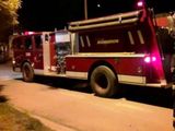 El hermano de la joven logró controlar el fuego hasta que llegaron los bomberos de La Pampa para terminar de extinguir las llamas.  