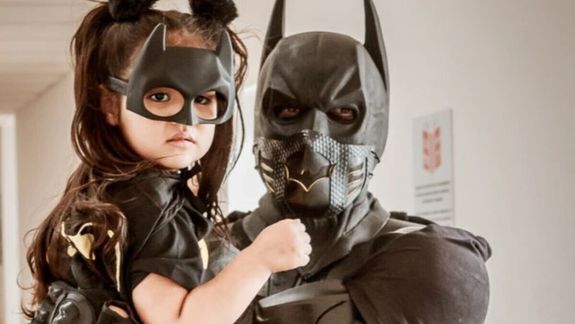 Batman solidario de Puerto Madryn.