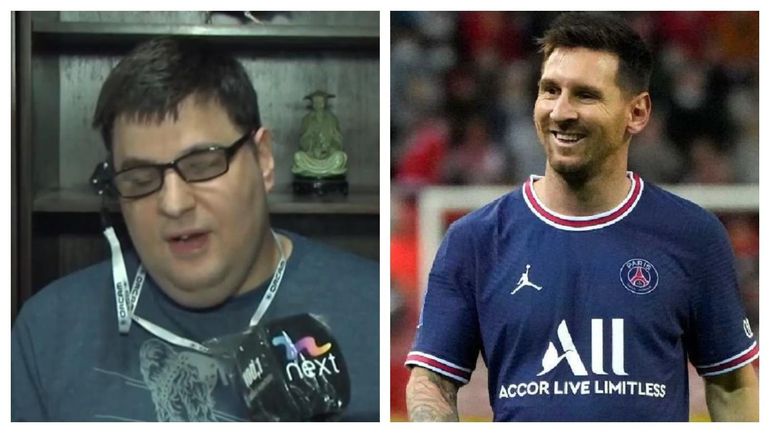 El regalo de Messi que le cambió la vida a un hombre no vidente