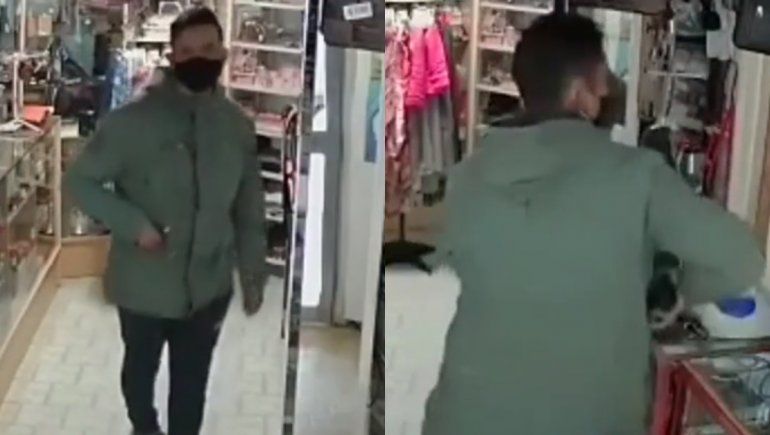 Video viral: vendedor de quesos le robó el celular
