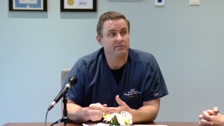Mirá el video de un médico de EE.UU. sobre el COVID-19 que generó una gran polémica en Twitter
