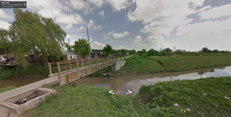 El lugar del hallazgo del jubilado. El lugar del hallazgo del jubilado.