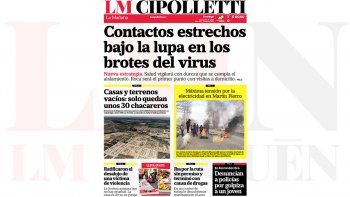 mira la edicion impresa de lm cipolletti