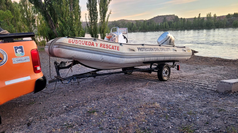 Continúa la búsqueda del hombre desaparecido en la Isla Jordán