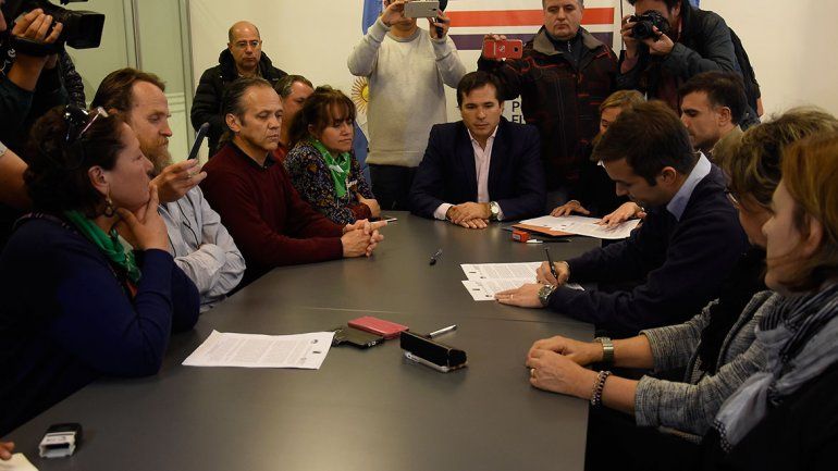 La firma se llevó a cabo en el Ministerio Público Fiscal.