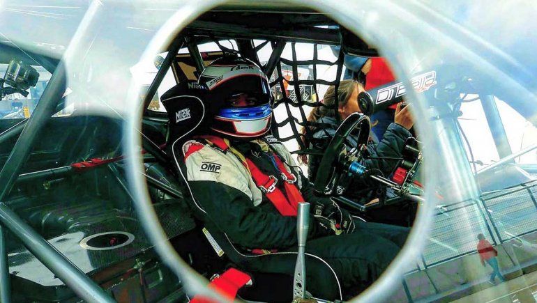 Sebastián Di Bella perdió la visión de un ojo y lucha por volver a correr.