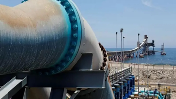 Usar agua de mar permitiría asegurar la licencia social de los grandes proyectos de cobre. Usar agua de mar permitiría asegurar la licencia social de los grandes proyectos de cobre.