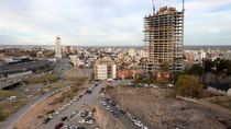 La obra del acceso Norte en la ciudad de Neuquén.