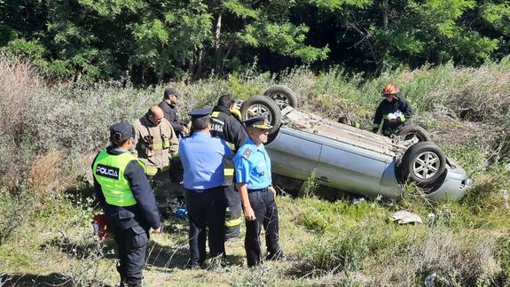 El accidente se produjo este lunes en Arroyito