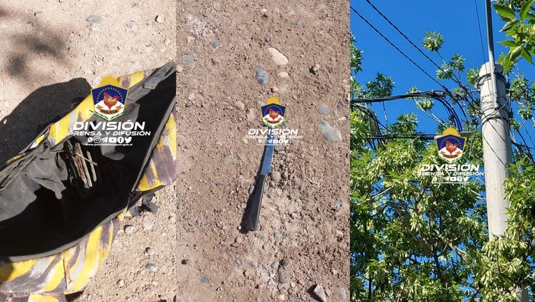 Los vecinos vieron a dos delincuentes cortando cables y los delataron