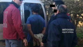 El detenido se fugó desde Buenos Aires y se hacía llamar Lucho.