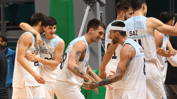 Agustín Pérez Tapia hizo historia con la Selección Argentina logrando su primer oro panamericano. Foto: Sergio Dovio.