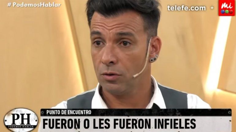 ¿Pasado de copas? Bossi se desubicó y Andy le puso los puntos