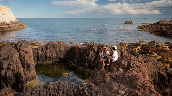 La Ruta Azul, una atracción turística de Chubut.