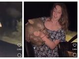 El video donde la influencer aleja a la cría de wombat de su mamá en Australia se hizo viral rápidamente y le generó grandes problemas.