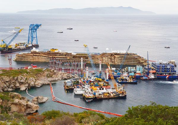 La resurrección del Costa Concordia