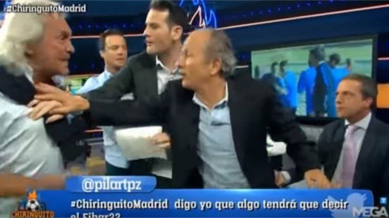 Sacado, el Loco Gatti casi se va a las piñas en un programa de TV