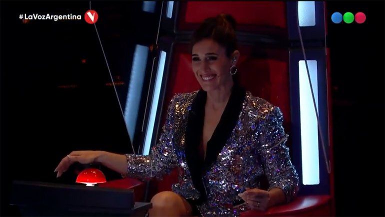 Soledad Pastorutti no se pudo resistir ante la interpretación de Francisco Benítez en La Voz Argentina.