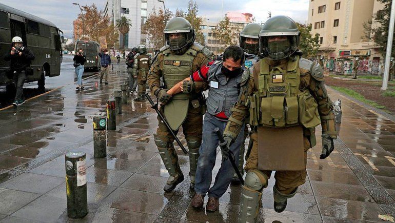 Chile: 63 detenidos en manifestaciones contra Piñera