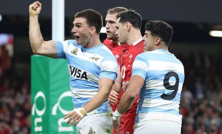 Triunfazo de Los Pumas ante Gales de visitante
