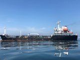 Foto de archivo.  Un tanquero fuera de la refinería de petróleo en Puerto La Cruz, Venezuela. Julio 19, 2018.