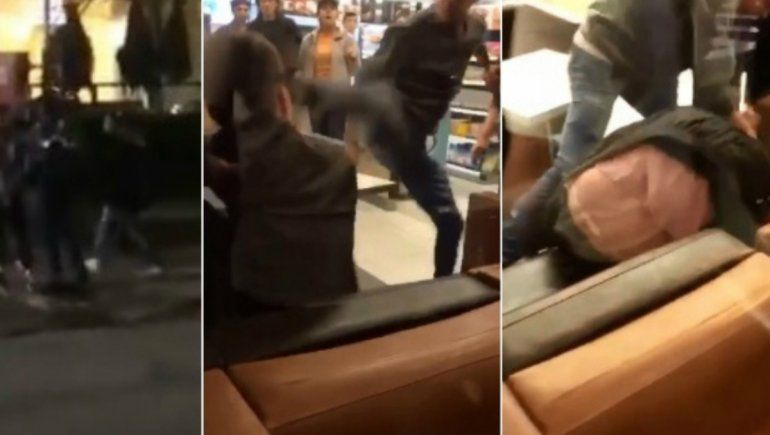 Se pelearon a la salida del boliche y le reventó una botella de fernet