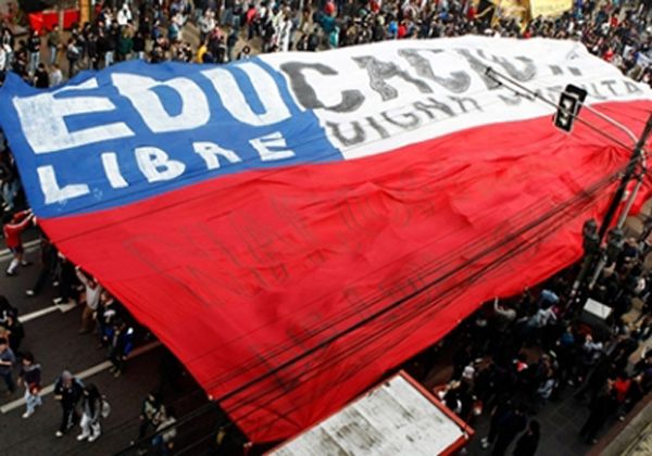 Nuevas manifestaciones en Chile pidiendo educación gratuita