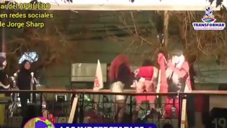 Escándalo en un cierre de campaña por la Nueva Constitución de Chile