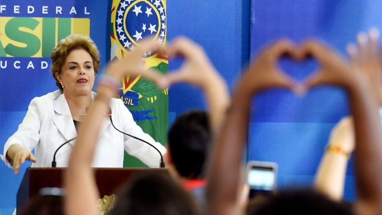 La presidenta Dilma Rousseff