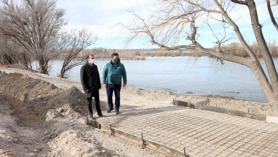 Las obras del paseo costero estarán para el aniversario de la ciudad