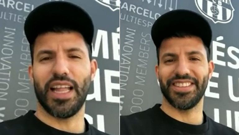 El mensaje de Agüero tras salir del hospital, que pone en duda su futuro