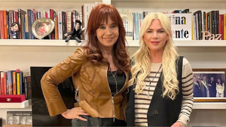 La inesperada visita de Esmeralda Mitre a Cristina Fernández.