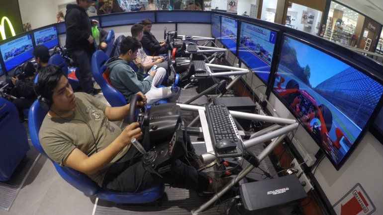 Las sensaciones que brindan los simuladores son un gran atractivo.