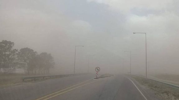 Alerta rojo meteorológico y corte de rutas en Chubut. (Foto ilustrativa).